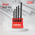 Profix Masonry Metal Drills bit 5 Set - 4mm-8mm