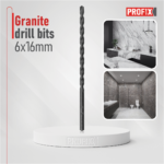 6mmx160mm Profix Masonry Granite Drill Bits